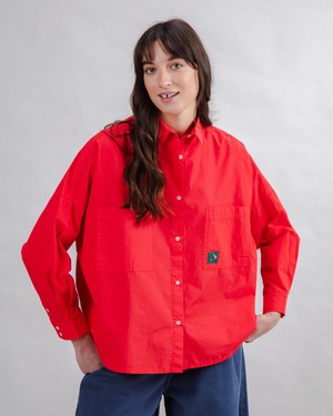 Oversize Rotes Hemd from Brava Fabrics