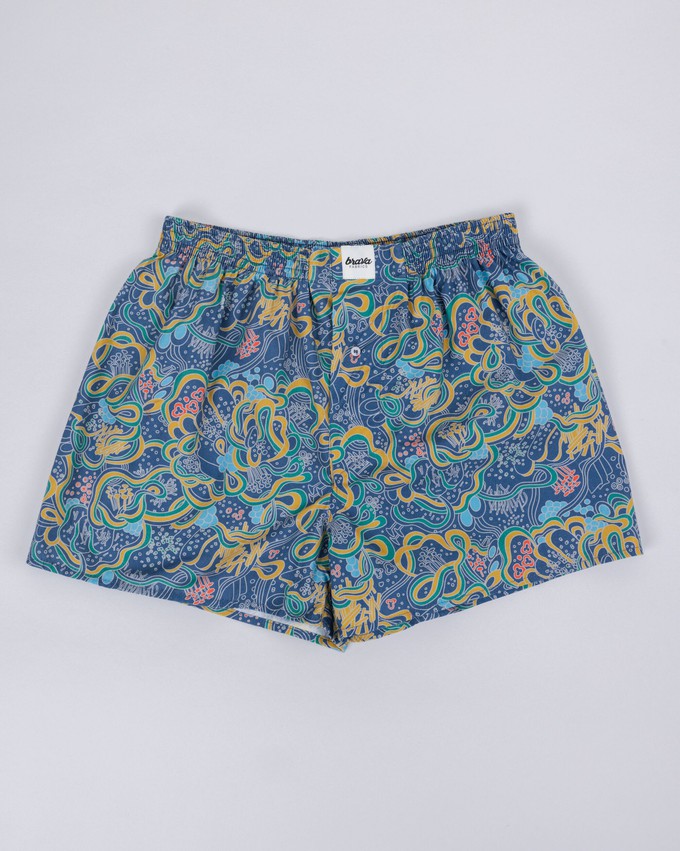 Noodles Boxers Blau from Brava Fabrics