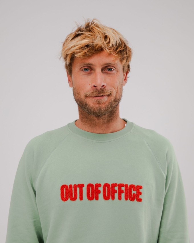 Out of Office Sweatshirt Mint from Brava Fabrics