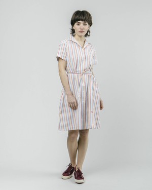 Downtown Stripe Shirt Dress from Brava Fabrics