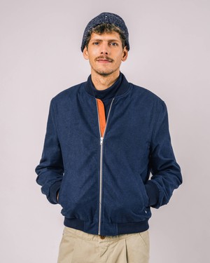 Bomber Jacket Navy from Brava Fabrics