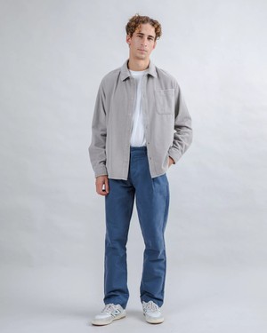 Cord Overshirt Grau from Brava Fabrics