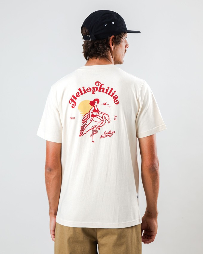 Helios T-shirt Ecru from Brava Fabrics