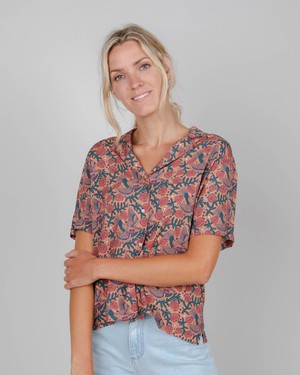 Asis Percales Passerine Aloha Bluse from Brava Fabrics