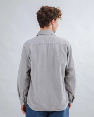 Cord Overshirt Grau from Brava Fabrics