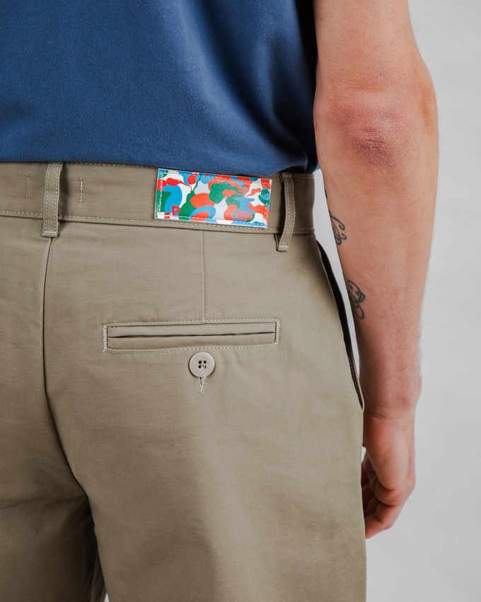 Sobremesa Plisseehose Khaki from Brava Fabrics