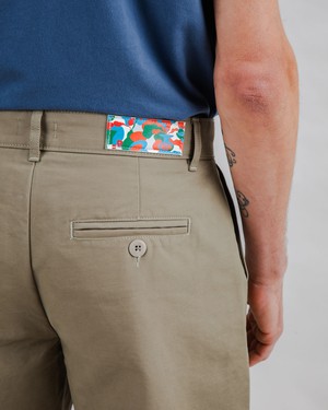 Sobremesa Plisseehose Khaki from Brava Fabrics