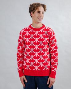 Atari Pullover Monogramm Jacquard via Brava Fabrics