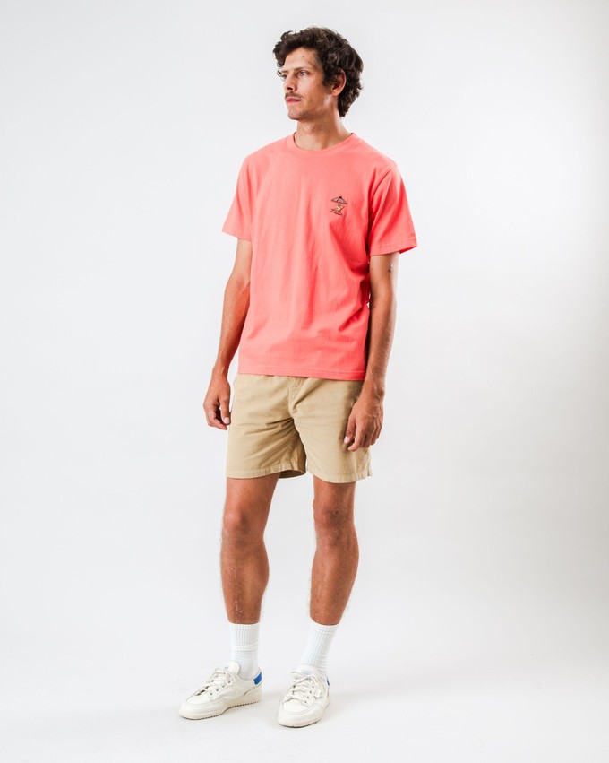 Peanuts Tropical T-shirt Red from Brava Fabrics