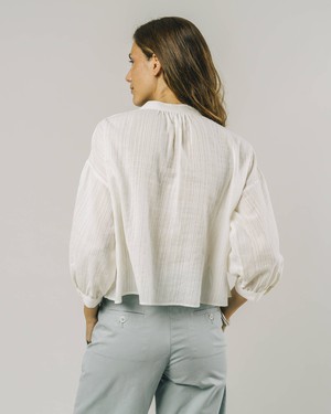 Ivory Boho Bluse White from Brava Fabrics