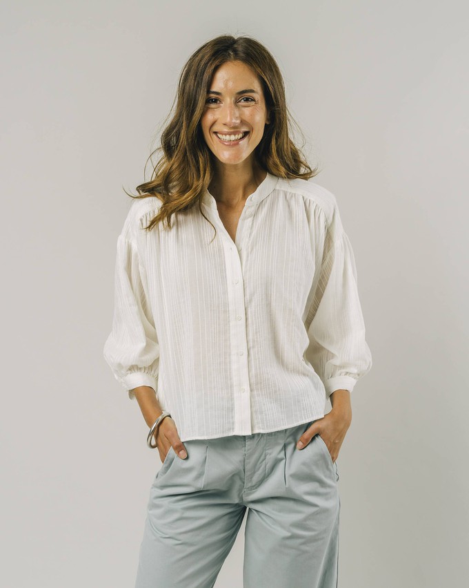 Ivory Boho Bluse White from Brava Fabrics