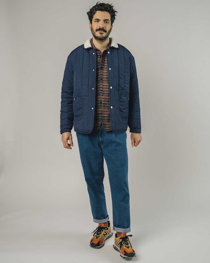 Gefütterte Jacke Navy from Brava Fabrics