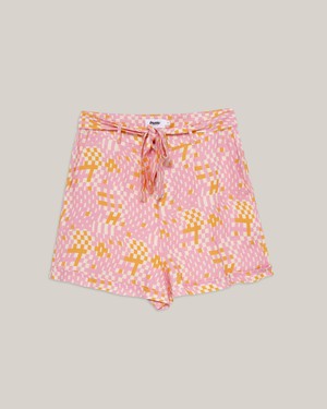 Dizzy Shorts mit Gürtel Rose from Brava Fabrics