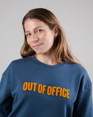 Out of Office Sweatshirt Indigo from Brava Fabrics