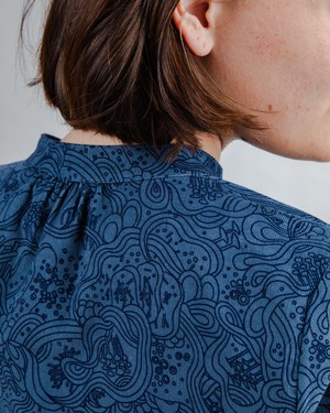 Baby Cord Noodles Bluse from Brava Fabrics