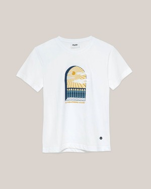 Sunbathing T-Shirt White from Brava Fabrics
