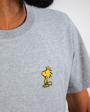 Peanuts Woodstock T-Shirt Grau from Brava Fabrics