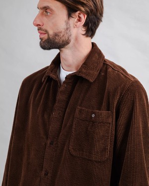 Cord Overshirt Schokolade from Brava Fabrics
