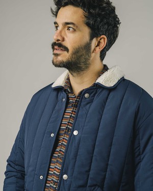 Gefütterte Jacke Navy from Brava Fabrics