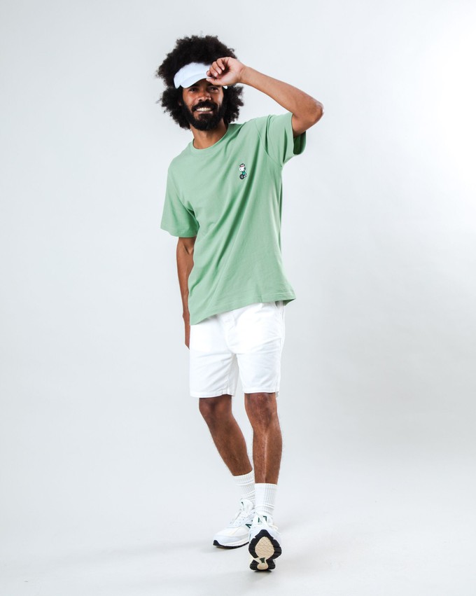 Peanuts Tennis Snoopy T-shirt Light Green from Brava Fabrics