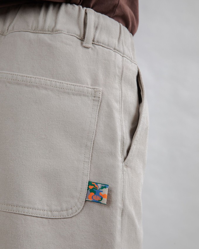 Loose Relaxed Hose Beige from Brava Fabrics