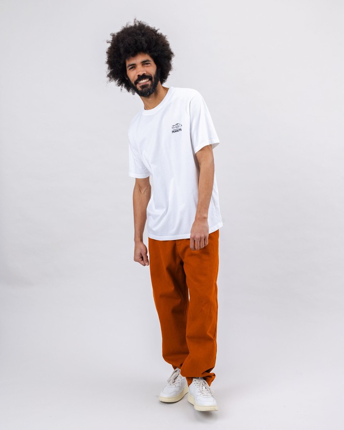 Peanuts Everybody's in a Hurry T-Shirt Weiß from Brava Fabrics