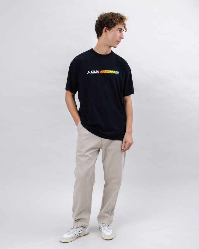 Atari Spectrum T-Shirt Schwarz from Brava Fabrics