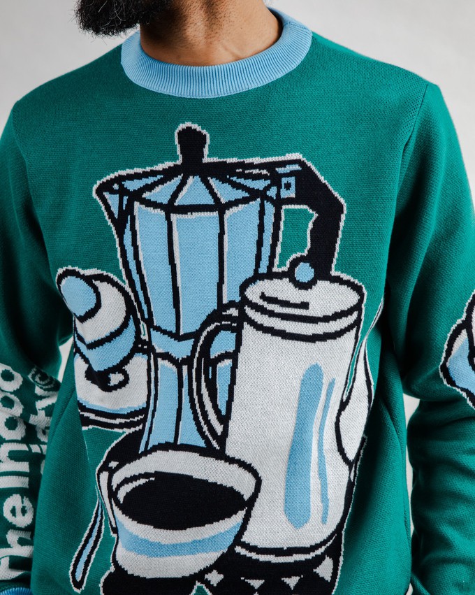 The Indoor Society Pullover Grün from Brava Fabrics