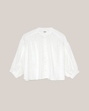Ivory Boho Bluse White from Brava Fabrics