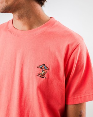 Peanuts Tropical T-shirt Red from Brava Fabrics