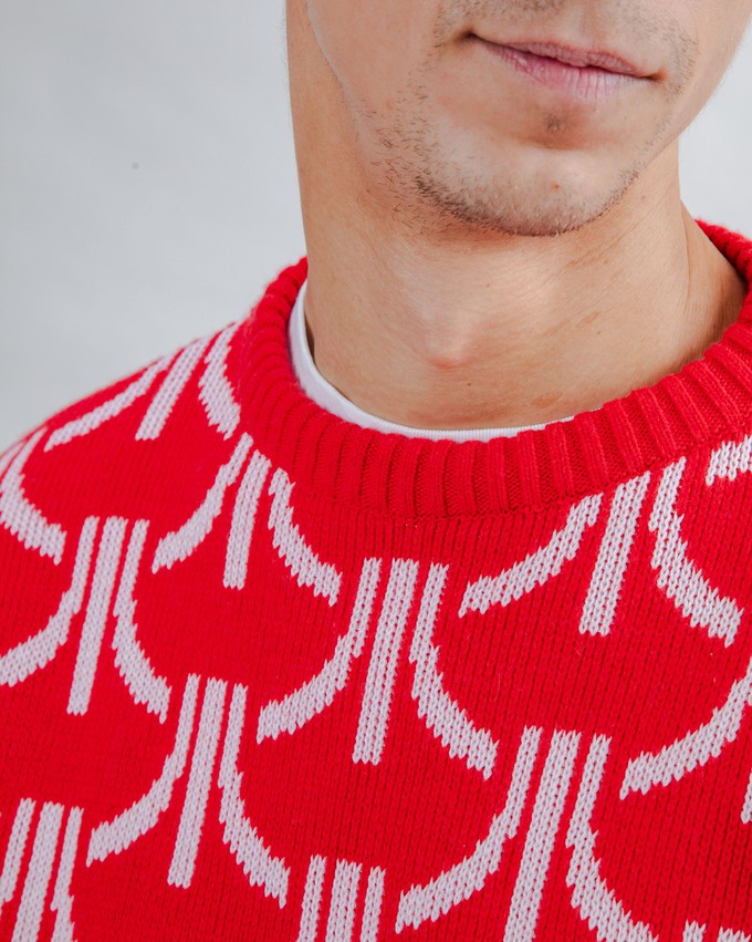 Atari Pullover Monogramm Jacquard from Brava Fabrics