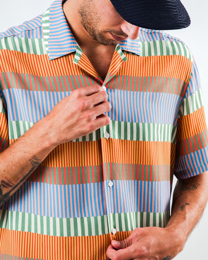 Mediterranean Aloha Shirt from Brava Fabrics