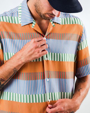 Mediterranean Aloha Shirt from Brava Fabrics