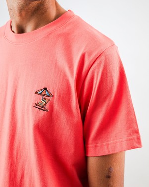 Peanuts Tropical T-shirt Red from Brava Fabrics