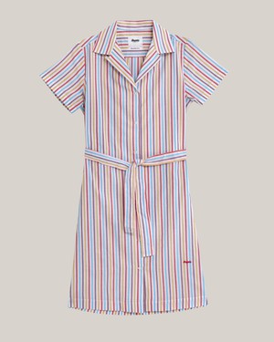 Downtown Stripe Shirt Dress from Brava Fabrics