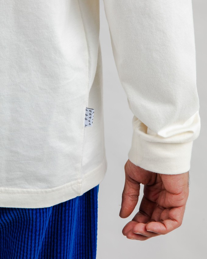 Sobremesa Langarmshirt Ecru from Brava Fabrics