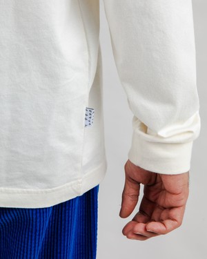 Sobremesa Langarmshirt Ecru from Brava Fabrics