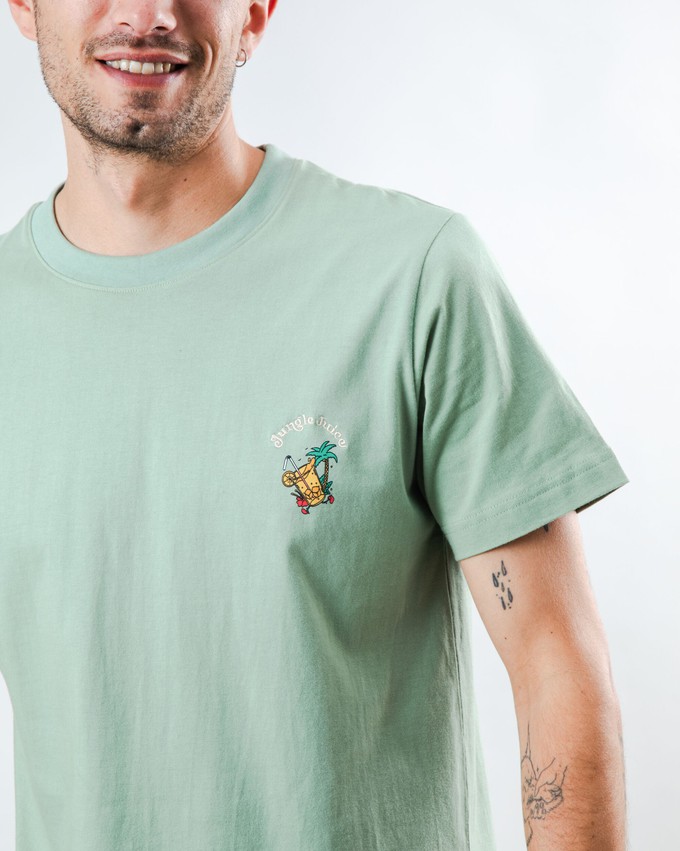 Jungle Juice T-shirt Light Green from Brava Fabrics