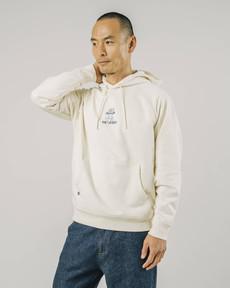 Ice Walking Hoodie Ecru via Brava Fabrics