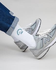 Peanuts Records Deejay Socken Weiß via Brava Fabrics