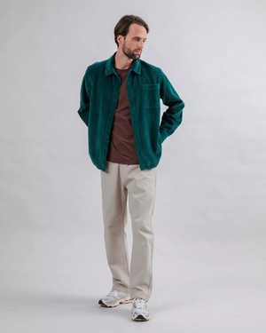 Cord Overshirt Grün from Brava Fabrics