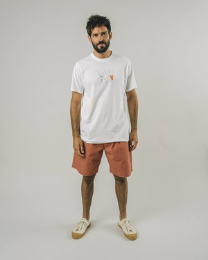 Jump T-Shirt White from Brava Fabrics
