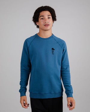 Dragon Ball Goku Sweatshirt Blau from Brava Fabrics