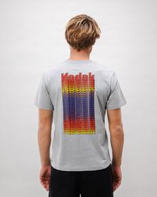 Kodak Color T-shirt Grau Melange via Brava Fabrics