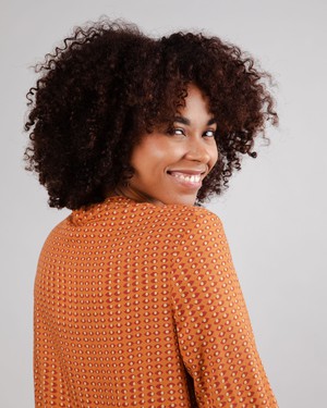Eyes Mao Bluse Spices from Brava Fabrics