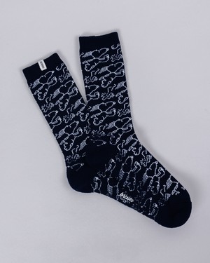 Peanuts Everybody´s in a Hurry Socken Navy from Brava Fabrics