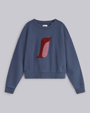 Penguin Sweatshirt Indigo from Brava Fabrics