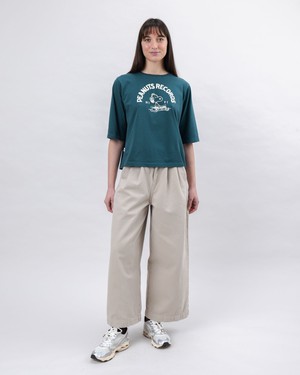 Peanuts Records Squared T-Shirt Grün from Brava Fabrics