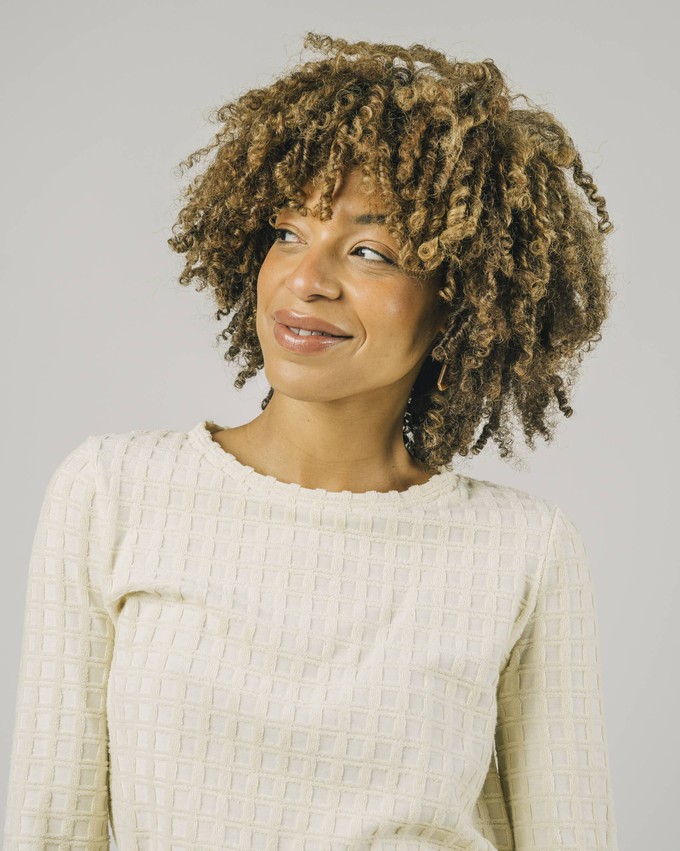 Terry Kleid mit GÃ¼rtel Beige from Brava Fabrics