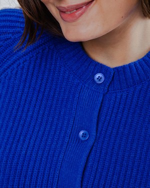 Woll Kurzjacke Blue Klein from Brava Fabrics